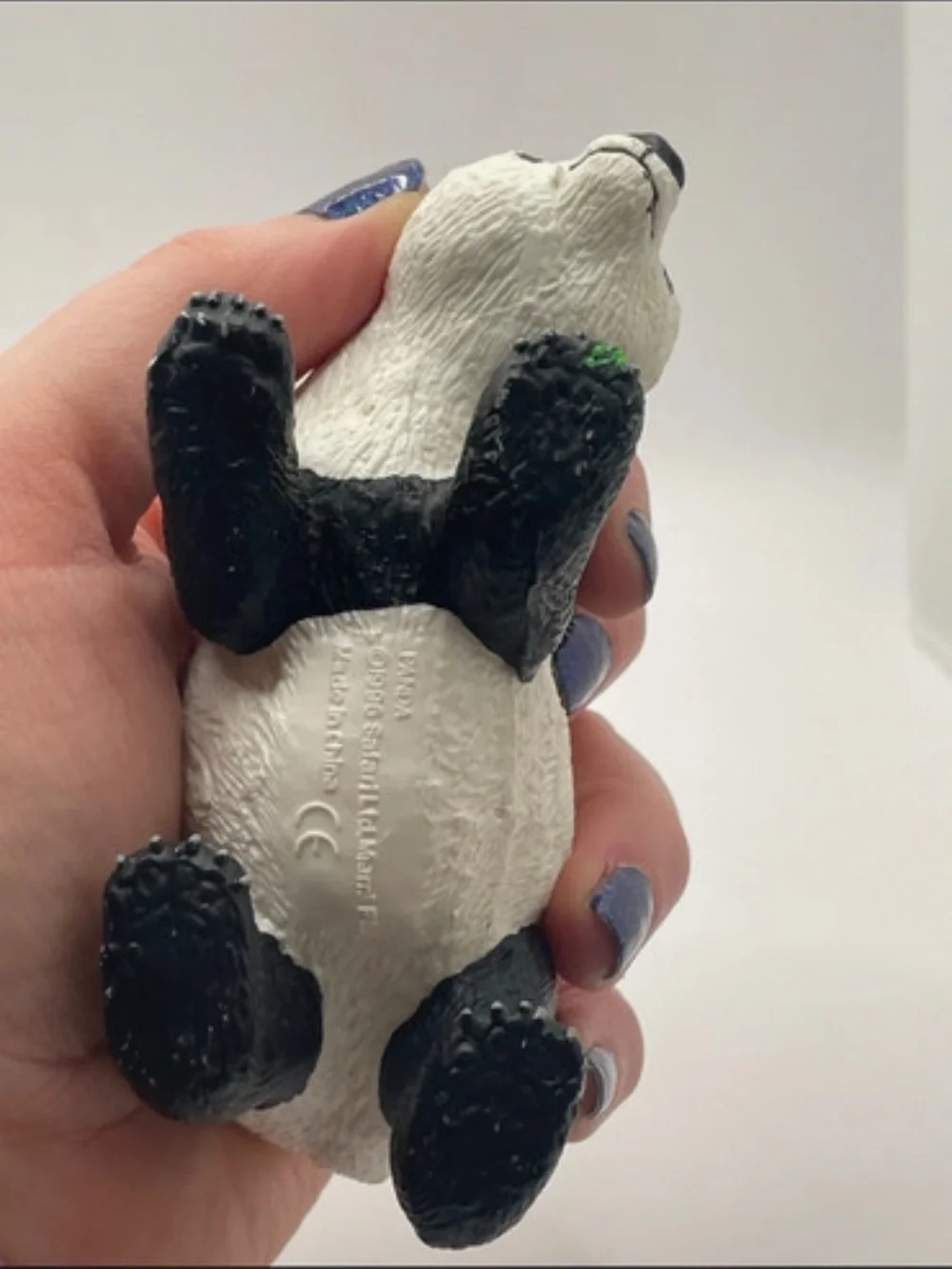 Realistic Panda Figure Toy in Black and White - Kids Action Figure